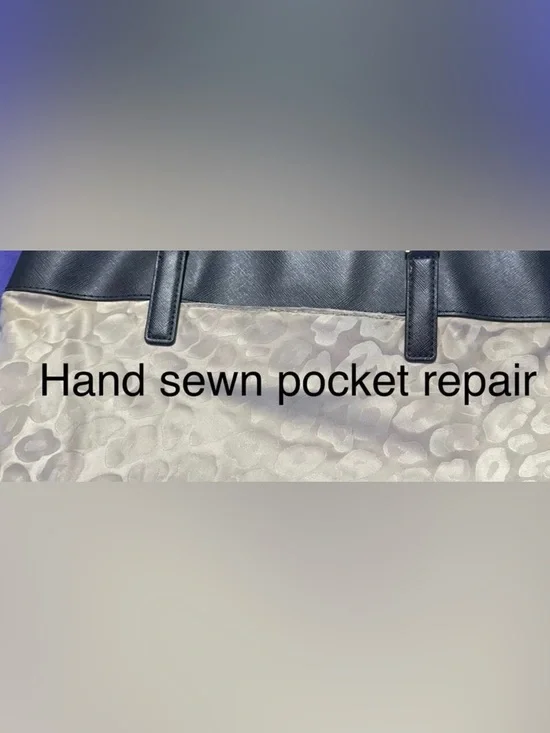 Michael Kors Beige Leopard-Print Tote Bag REHABED - Picture 10 of 13